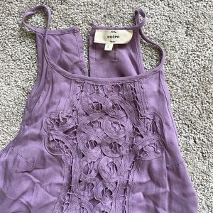 Purple Boutique Tank Top